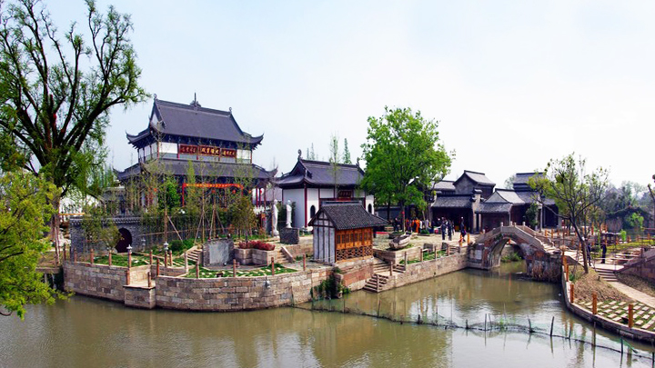 嘉兴梅花洲景区