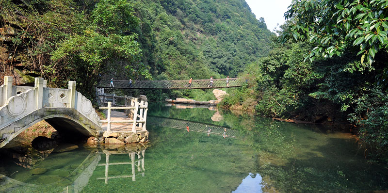 杭州白龙潭景区