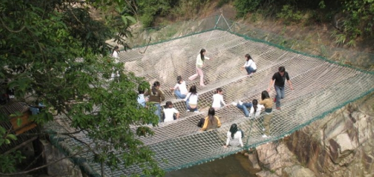 台山凤凰峡岭南小九寨原生态景区旅游照片_台山凤凰峡