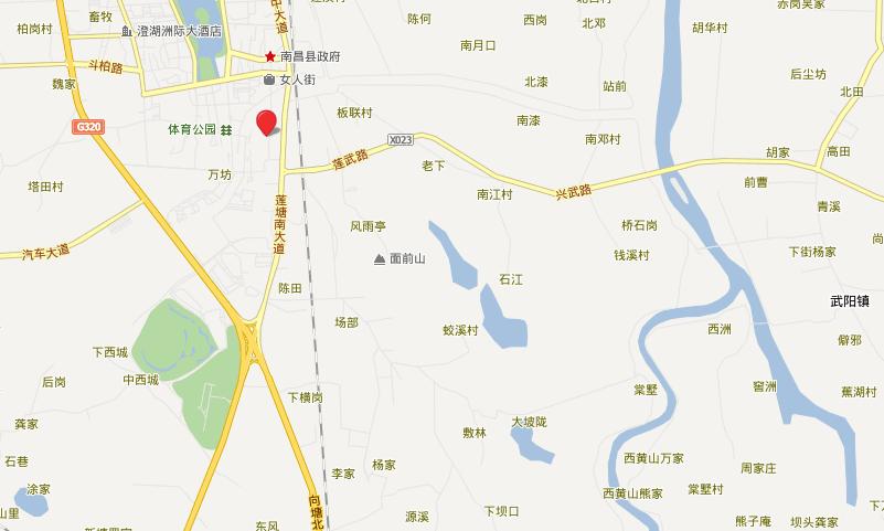 南昌人民公园地图 图片合集图片