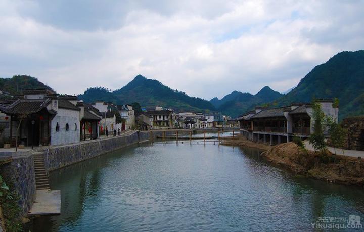 宣城绩溪县太极湖村