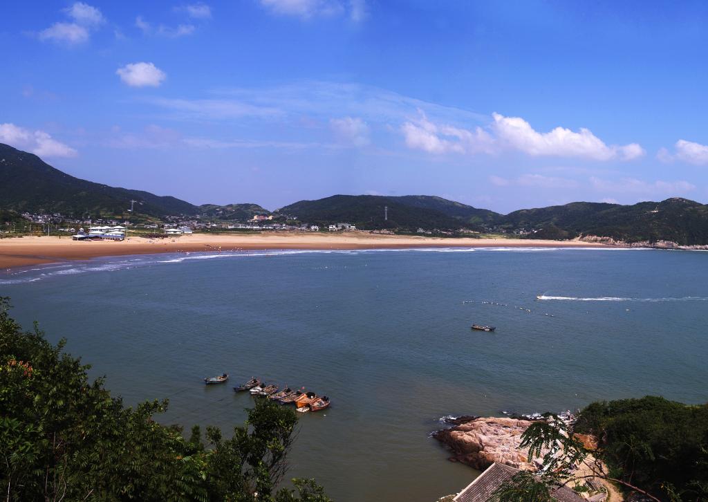 桃花岛塔湾景区
