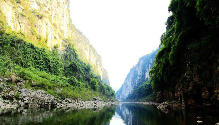 御临白龙峡漂流